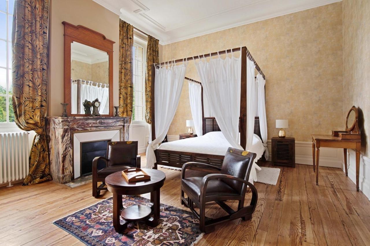 Chateau Belle Epoque - Chambres D'Hotes & Gites Linxe Dış mekan fotoğraf