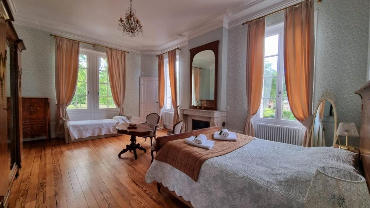Chateau Belle Epoque - Chambres D'Hotes & Gites Linxe Dış mekan fotoğraf