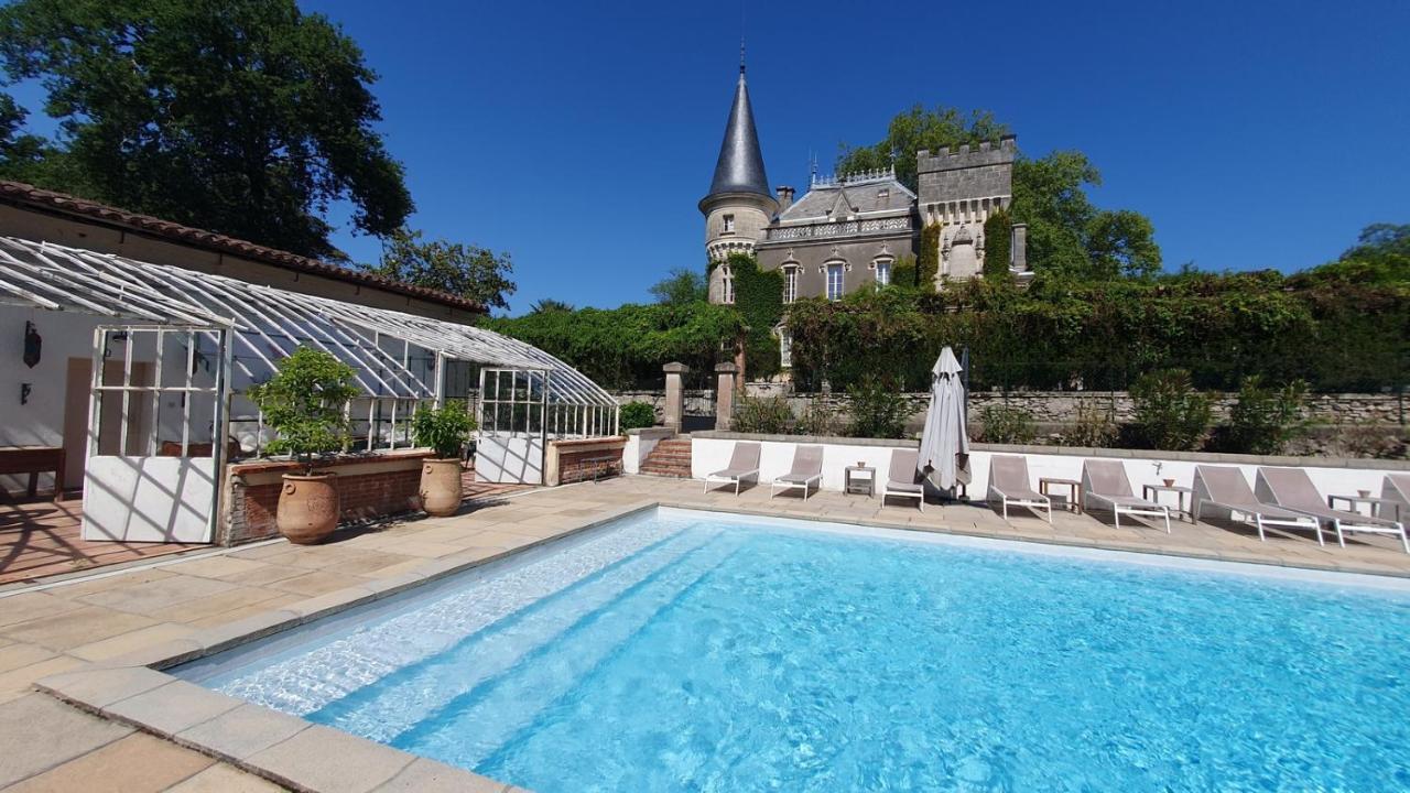 Chateau Belle Epoque - Chambres D'Hotes & Gites Linxe Dış mekan fotoğraf