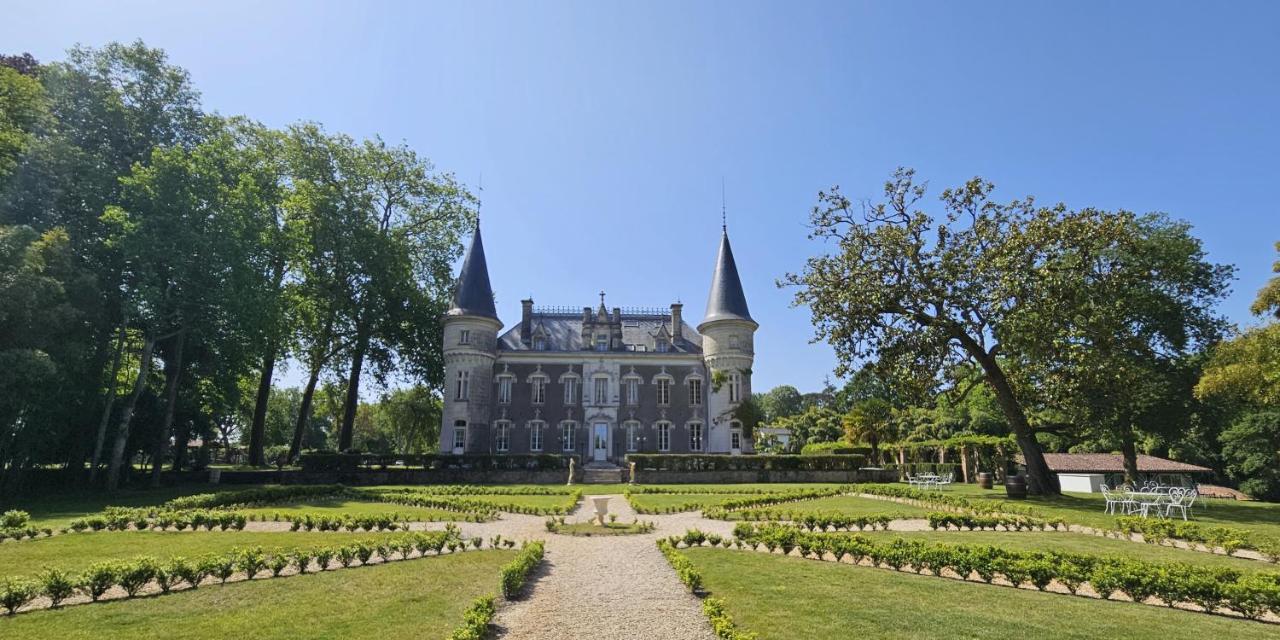 Chateau Belle Epoque - Chambres D'Hotes & Gites Linxe Dış mekan fotoğraf